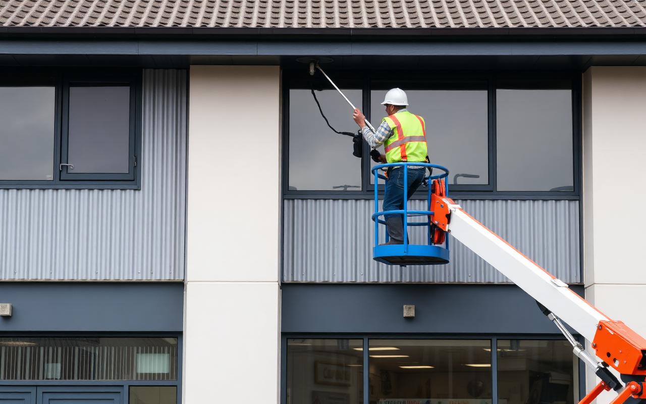 Commercial Gutter Cleaning Ayrshire