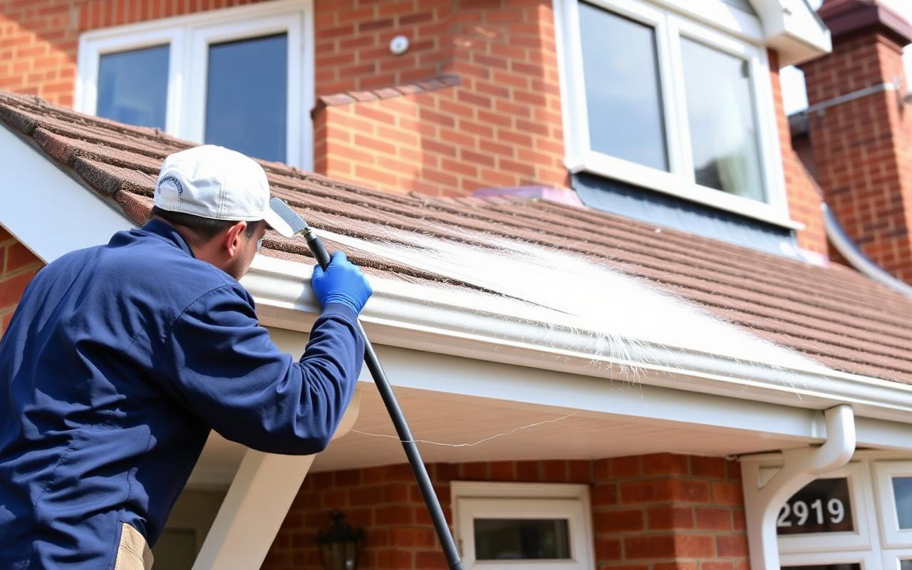 Fascia and Soffit Cleaning in Ayrshire